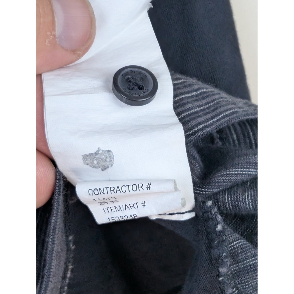 Calvin Klein Mens Liquid Touch Polo Shirt Black Grey Striped Colorblock M - Picture 5 of 6
